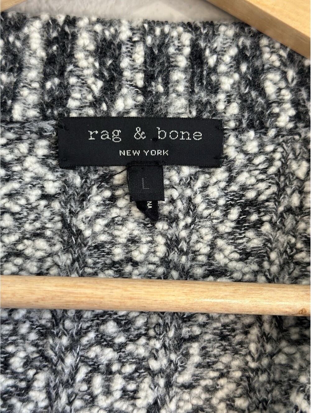 Rag And Bone New York Knit Crewneck Sweater Women’s Size Large - Picture 4 of 8